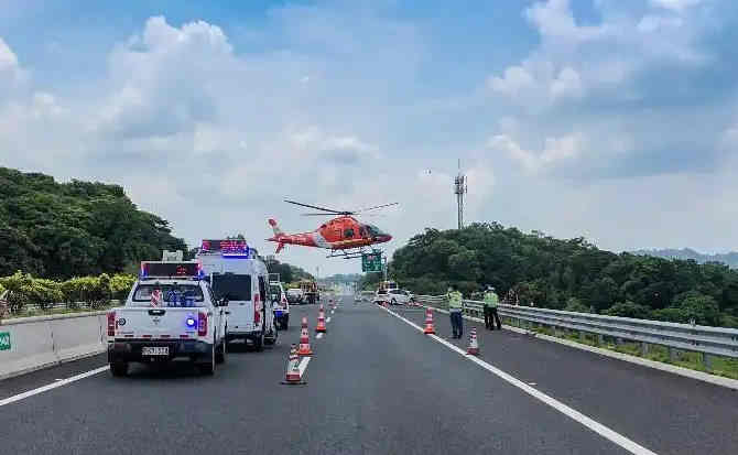 岐山高速公路汽车救援案例
